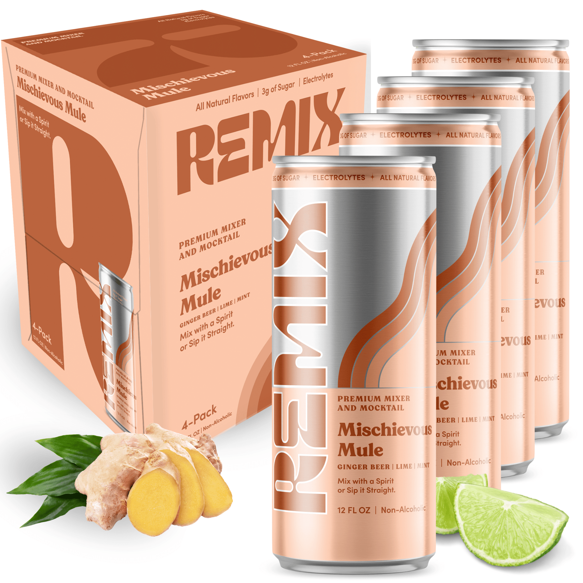 REMIX Mischievous Mule | | Non-Alcoholic Drinks and Mocktails
