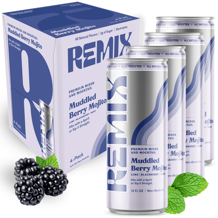 Muddled Berry Mojito (4 pack) - Remix