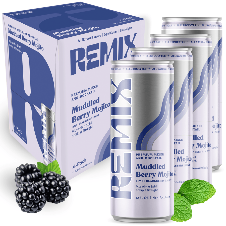 Muddled Berry Mojito (4 pack) - Remix