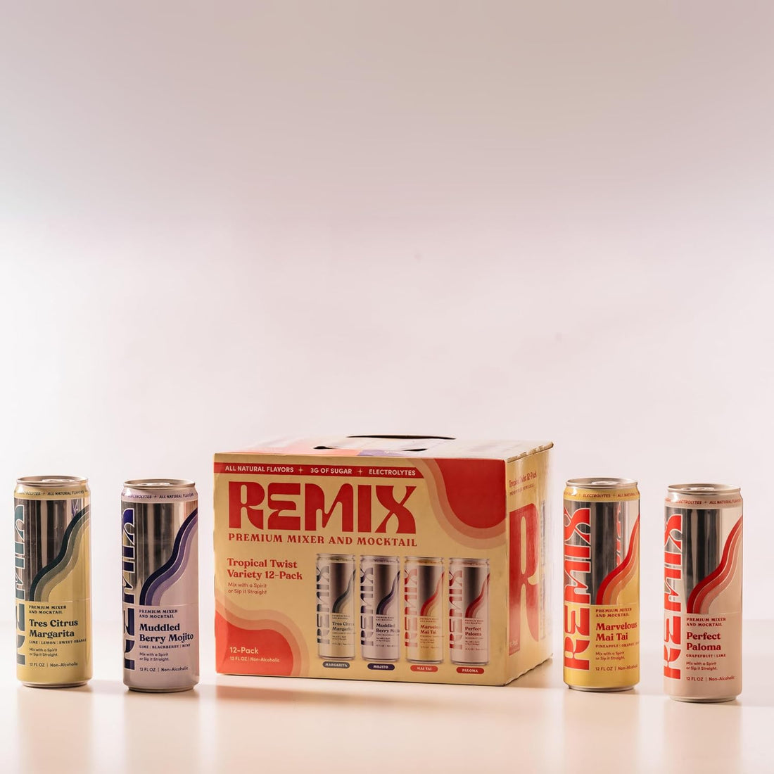 Remix Tropical Variety (12 pack) - Drink Remix