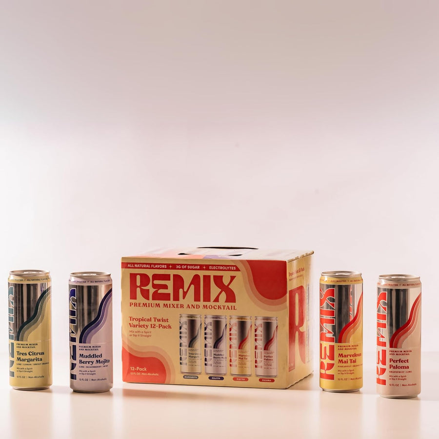 Remix Tropical Variety (12 pack) - Drink Remix